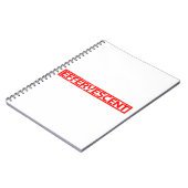 Brausetablette Briefmarke Notizblock (Linke Seite)