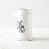 Braustein Deutsche Kurzhaarige Pointer Bierglas (Vorderseite Links)