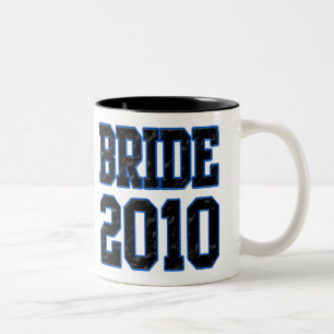 Braut 2010 zweifarbige tasse
