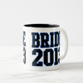 Braut 2013 zweifarbige tasse (VorderseiteRechts)