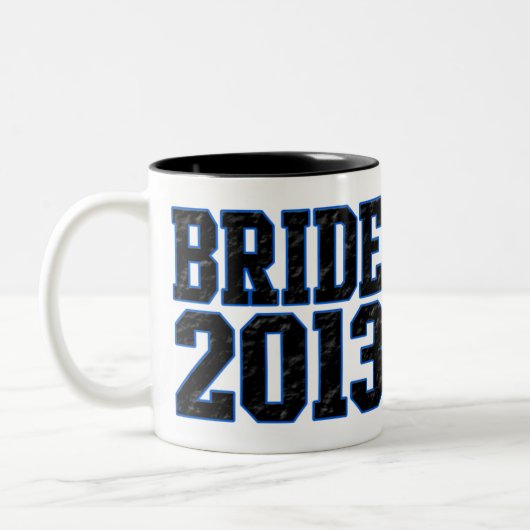 Braut 2013 zweifarbige tasse (Links)