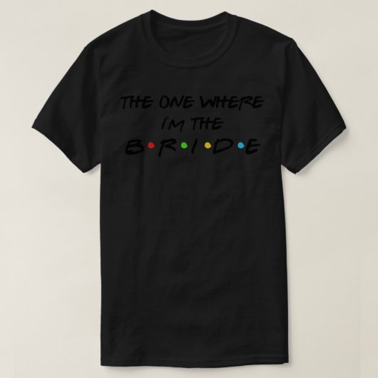 Braut 5 T-Shirt (Design vorne)