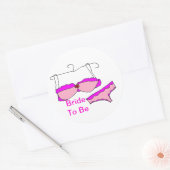 Braut als Aufkleber (Umschlag)