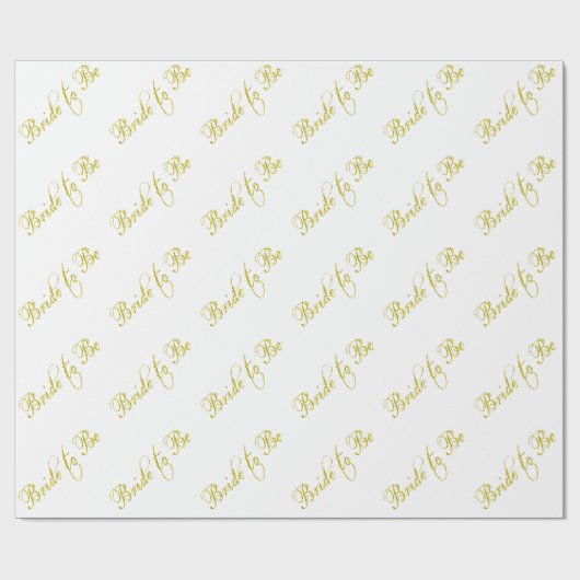 Braut als Hochzeitsbridal Geschenkpapier (Flach)