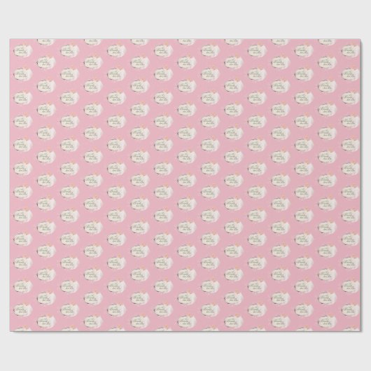 Braut als Umschlagpapier Geschenkpapier (Flach)