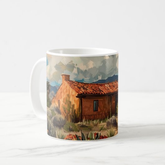 Braut auf der Ranch-Tasse Kaffeetasse (Vorderseite Links)