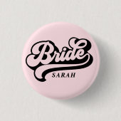 Braut Baby Benutzerdefinierte Namensschild-Schaltf Button (Vorderseite)