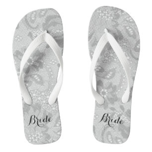 Braut Badesandalen
