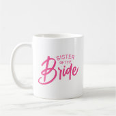 Braut benutzerdefinierter Text Kaffeetasse (Links)