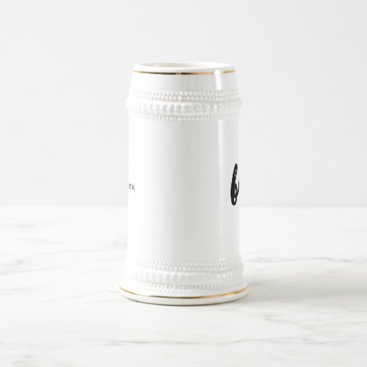 Braut Bierglas (Mittel)