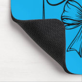 Braut Bogen Hochzeitsfeier Junggesellinnenabschied Mousepad (Ecke)