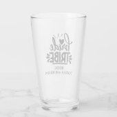 Braut Braut Glas (Rückseite)