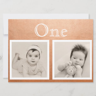 Braut Bräutigam Benutzerdefiniertes Alter Roségold Einladung