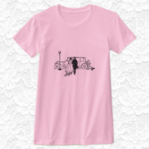 Braut & Bräutigam Hochzeit der 1920er Jahre T-Shirt