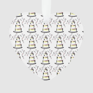 Braut & Bräutigam Hochzeitstorte Ornament