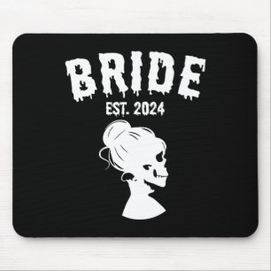Braut Bräutigam Skelett Paare passende Hochzeitsha Mousepad