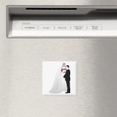 Braut, Bräutigam und Beamter Magnet (In Situ (Geschirrspüler))