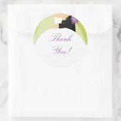 Braut & Bräutigam Vielen Dank, Ihr Sticker (Tasche)