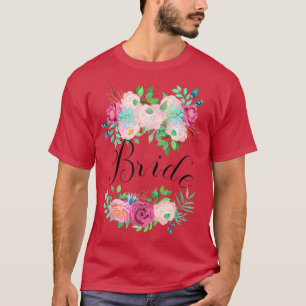 Braut Brautjungfer Junggesellinnenabschied Boho Re T-Shirt