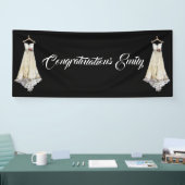 Braut-Brautparty-Hochzeits-KleiderParty fertigen Banner (Messe)