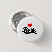 Braut Button (Vorne & Hinten)