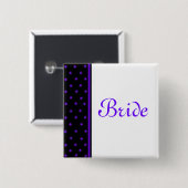 Braut Button (Vorne & Hinten)