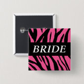 Braut Button (Vorne & Hinten)