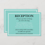 Braut & Co Hochzeitssuite Traditioneller Empfang Begleitkarte (Vorne/Hinten)