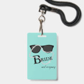 BRAUT Co VIP Diamanttiara-Party Ausweis (Front with Lanyard)