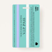 BRAUT Co VIP Diamanttiara-Party Ausweis (Rückseite)