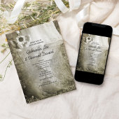 Braut, Cowboy Stiefel und Sonnenblumen Hochzeit Einladung