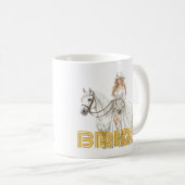 Braut Cowgirl Kaffeetasse (VorderseiteRechts)