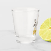 Braut Cowgirl Schnapsglas (Links)