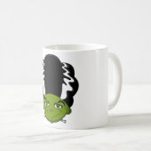 Braut der Frankensteins Kaffeetasse (VorderseiteRechts)