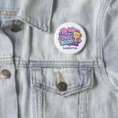 Braut des Jahres 2000 Y2K Junggesellinnen-Abschied Button (Beispiel)
