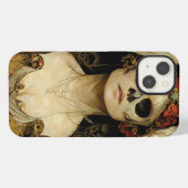 Braut des Todes Gothic Horror iPhone Hülle (Rückseite (Horizontal))