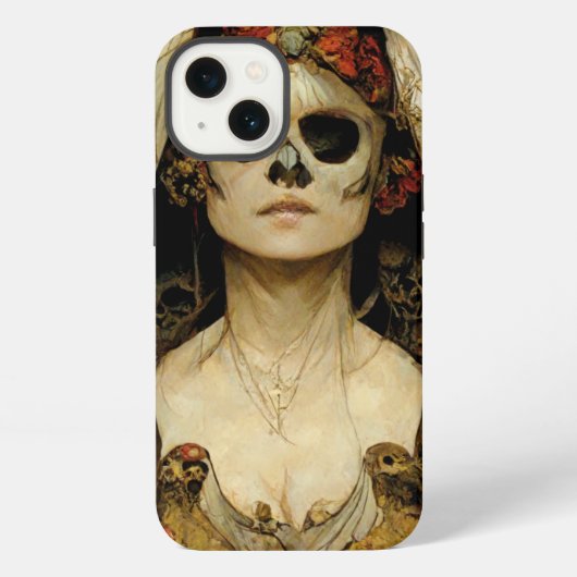 Braut des Todes Gothic Horror iPhone Hülle (Rückseite)