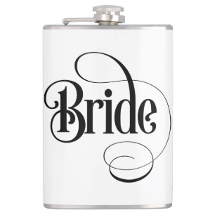 Braut (Design 2) Flasche Flachmann