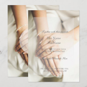 Braut Diamond Ring Hochzeitseinladung Einladung