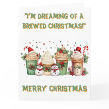 Braut Dreams Weihnachtskarte