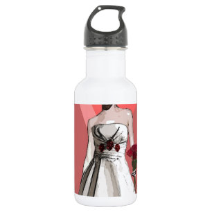 Braut Edelstahlflasche