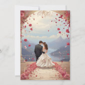 Braut Einladung (Rückseite)