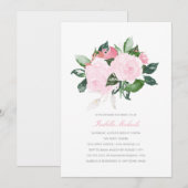 Braut| Einladung zur Brautdusche (Vorne/Hinten)