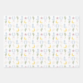 Braut "Em Cowgirl Southwestern Wedding Geschenkpapier Set (Vorderseite 3)