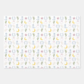 Braut "Em Cowgirl Southwestern Wedding Geschenkpapier Set (Vorderseite 2)