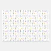 Braut "Em Cowgirl Southwestern Wedding Geschenkpapier Set (Vorderseite)