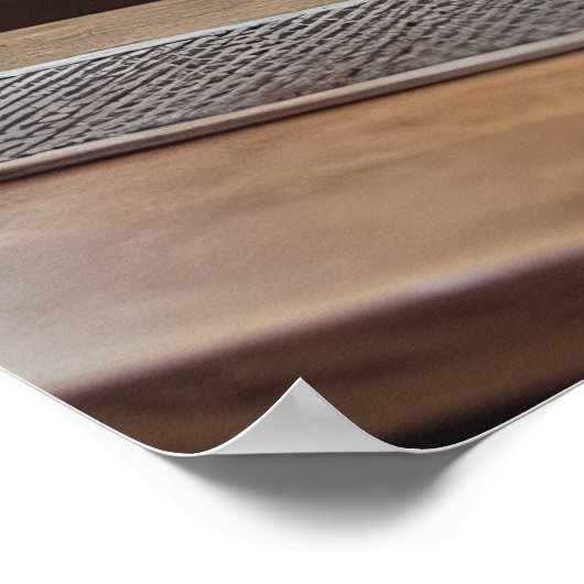 Braut Erwachen: Bulldog hinter Bohnen Poster (Ecke)