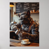 Braut Erwachen: Bulldog hinter Bohnen Poster (Vorne)