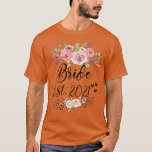 Braut Est 2022 Hochzeit Junggesellinnenabschied T- T-Shirt