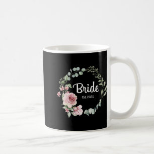 Braut Est. 2025 Braut Hochzeit passende Geschenke  Kaffeetasse